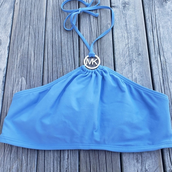 Michael Kors logo high neck bikini top - Picture 2 of 5